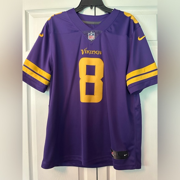 Nike Other - Minnesota Vikings fully embroidered jersey- #8 Kirk Cousins - size XXL